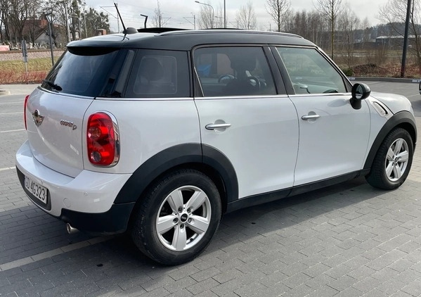 MINI Countryman cena 41500 przebieg: 125700, rok produkcji 2014 z Gdańsk małe 781